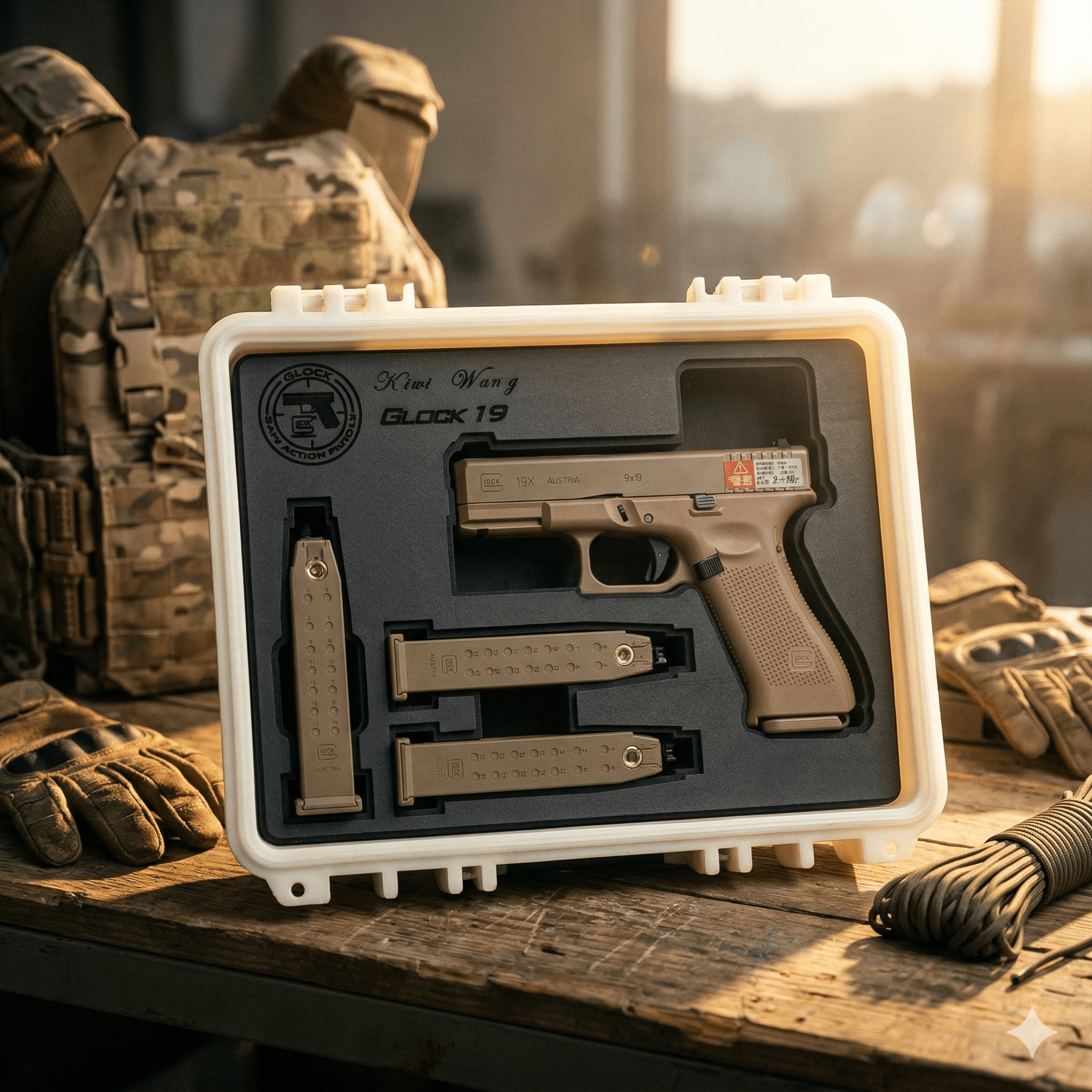 女射手GLOCK G19 訂製開箱