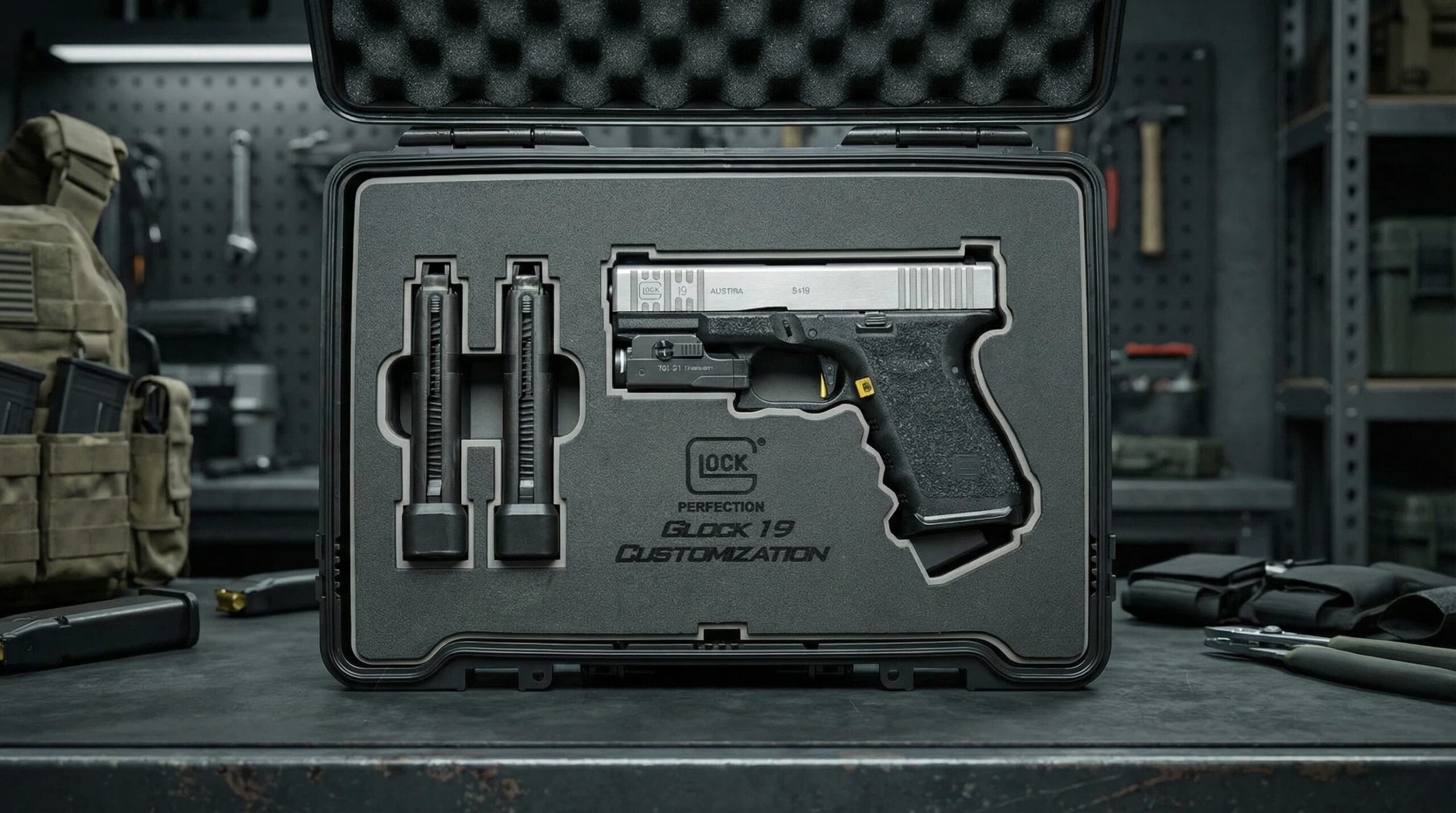 Glock 19槍箱