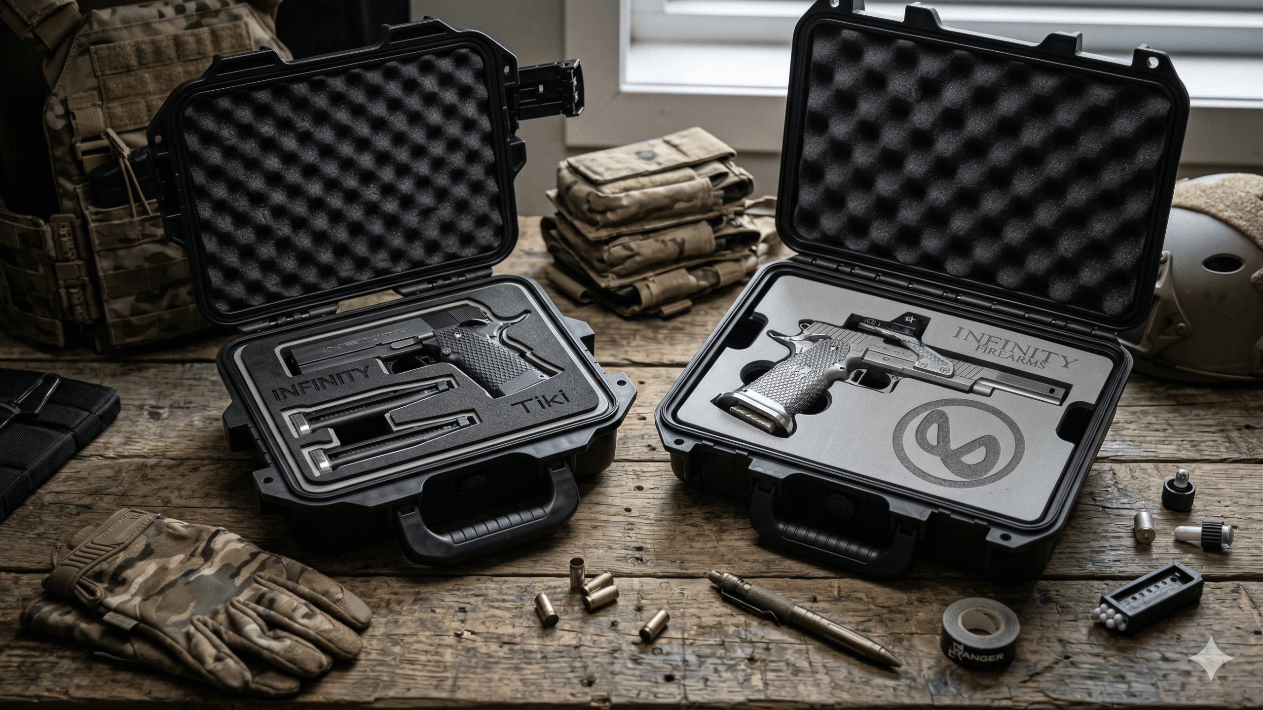 當香港槍友遇上「雷射蝦」互補色槍箱